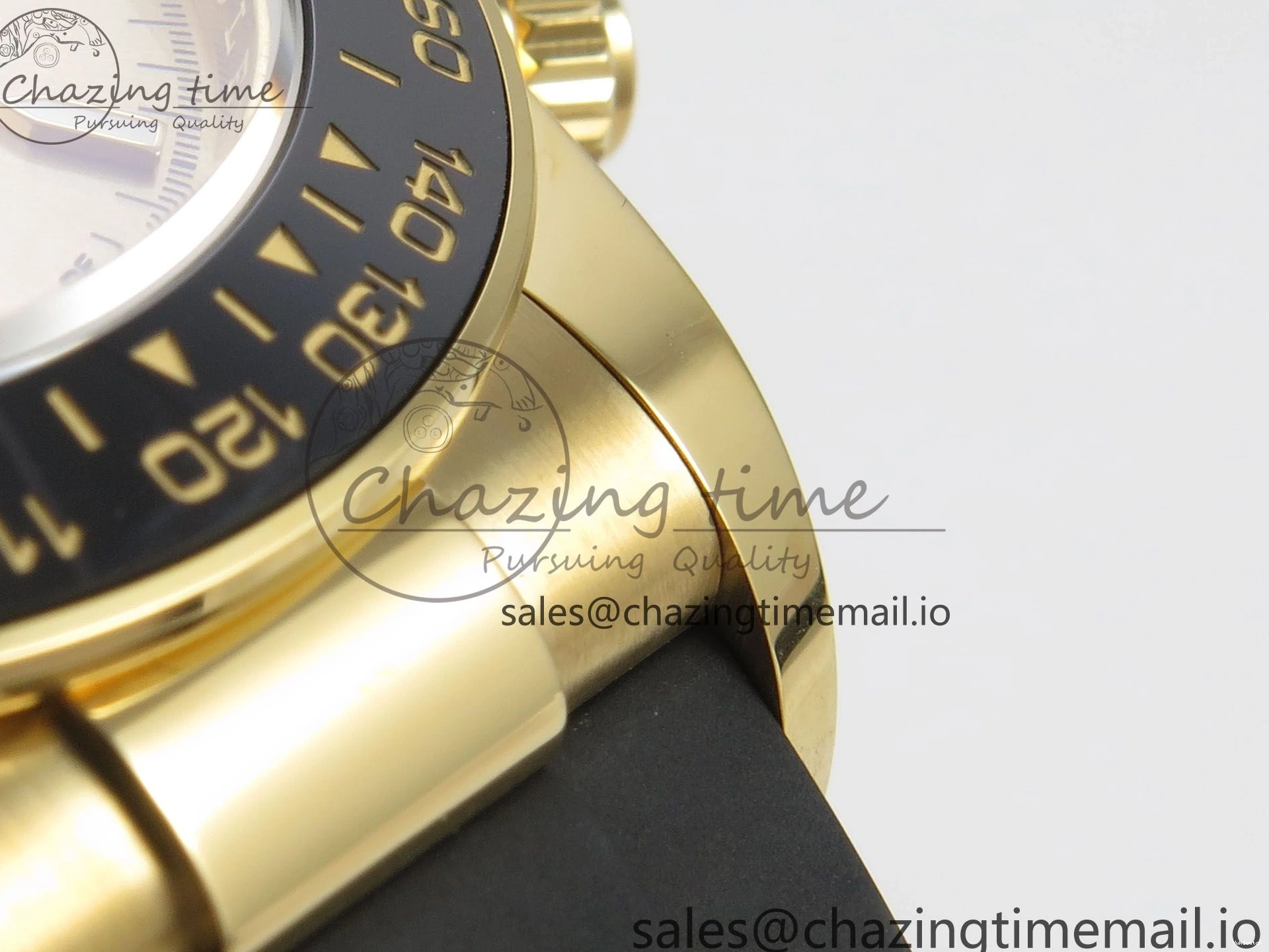 on Dial Daytona 1:1 YG Strap THBF Black SH4131 Edition Best 126518LN Oysterflex 0223